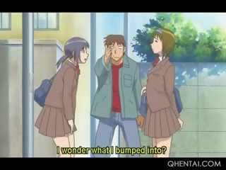 Hentai schoolgirl Get Really fantastic to trot Watching A Doll Washing Herself