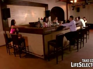 Life Selector: Waitress banged in trio and bewitching client separately