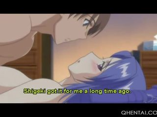 Teen Hentai Doll Taking A Large Dildo Up In Her Small Cunt