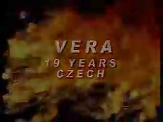 19 Year Old Vera from Czech gets gangbanged