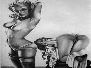 I fumetti: classico sexy feticismo arte