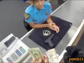 Police Officer With Big Tits Gets Pounded By oversexed Pawn boy