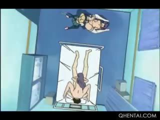 Excited Shy Hentai Doll Jumping Masters putz In Hospital