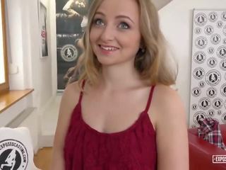 EXPOSED CASTING - Czech cutie young lady Bug auditions for David Perry and Sicilia