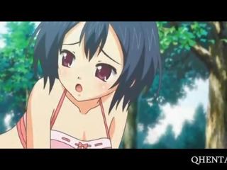 Hentai enchantress slit fucked in a pool outdoor