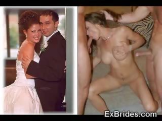 Real brides chupando!