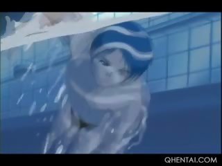 Hentai feature In Big Tits Gets Cunt Fucked Doggy By The Pool