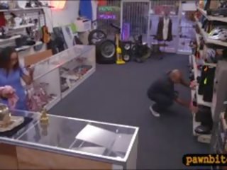 Cutie Desperate For Money Gets Slammed By glorious to trot Pawn Keeper