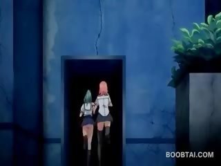 Søt anime tenåring babe viser henne penis suging ferdigheter